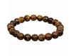 Tiger Eye Round Bead Bracelet